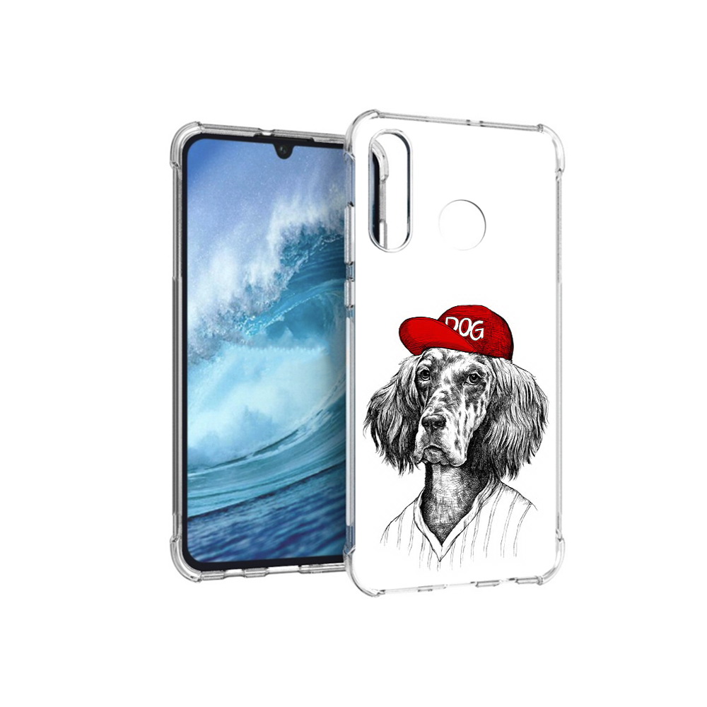 

Чехол MyPads Tocco для Huawei P30 Lite дог, Прозрачный, Tocco