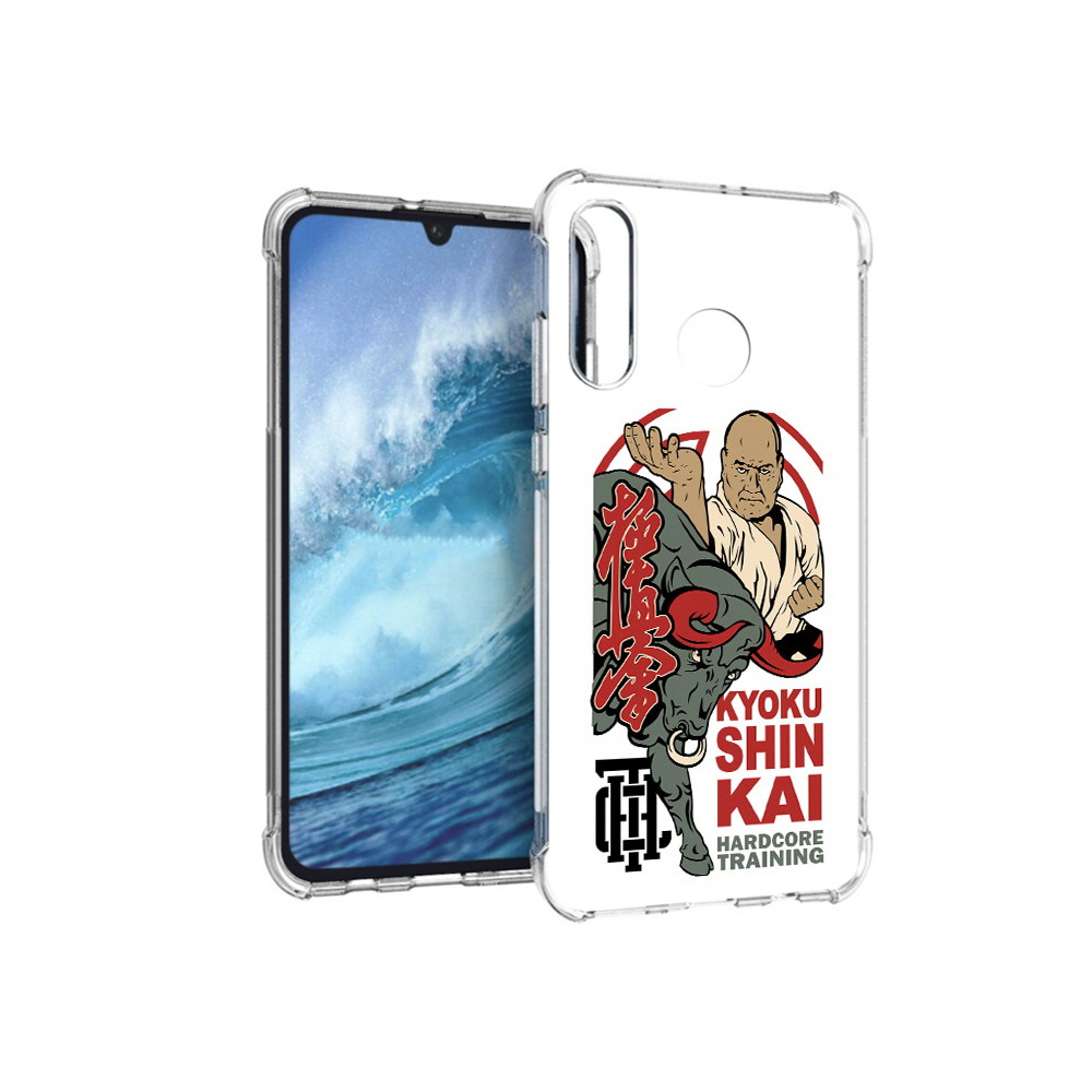 

Чехол MyPads Tocco для Huawei P30 Lite единоборства рисунок, Прозрачный, Tocco