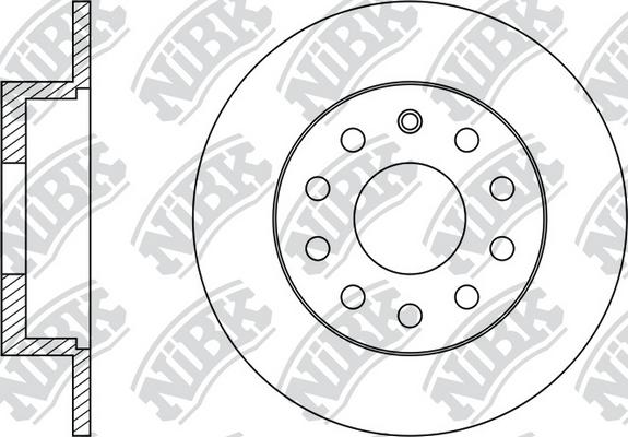 

Тормозный колодки NiBK задний для Audi A3/Skoda Octavia/Volkswagen Golf 03- RN33005