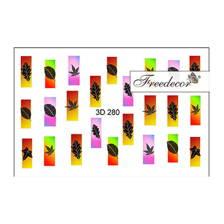 

Набор, Freedecor, 3D-слайдер №280, 2 шт., Разноцветный