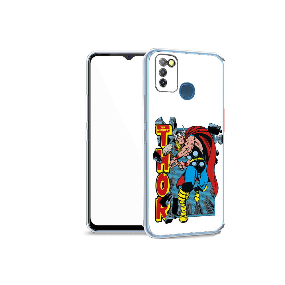 

Чехол MyPads Tocco для Infinix Hot 10 Lite тор комикс, Прозрачный, Tocco