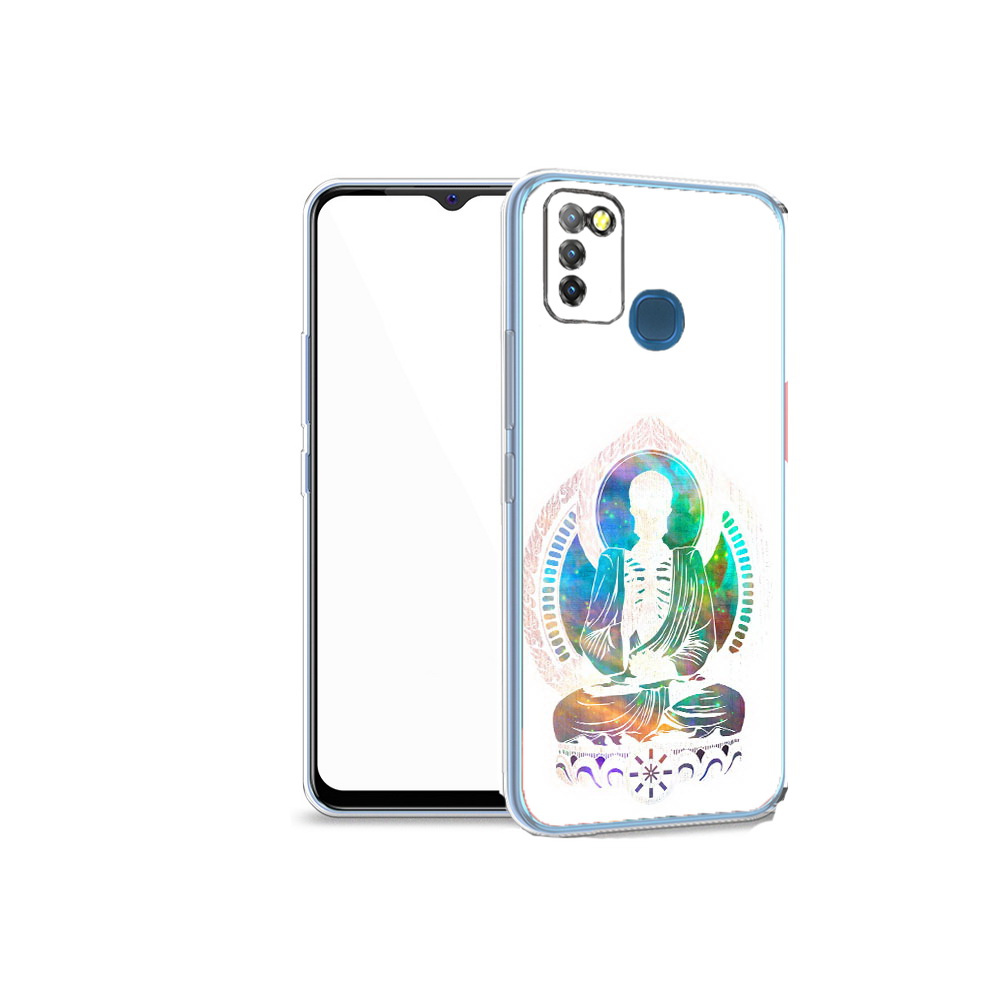 

Чехол MyPads Tocco для Infinix Hot 10 Lite умный скелет, Прозрачный, Tocco