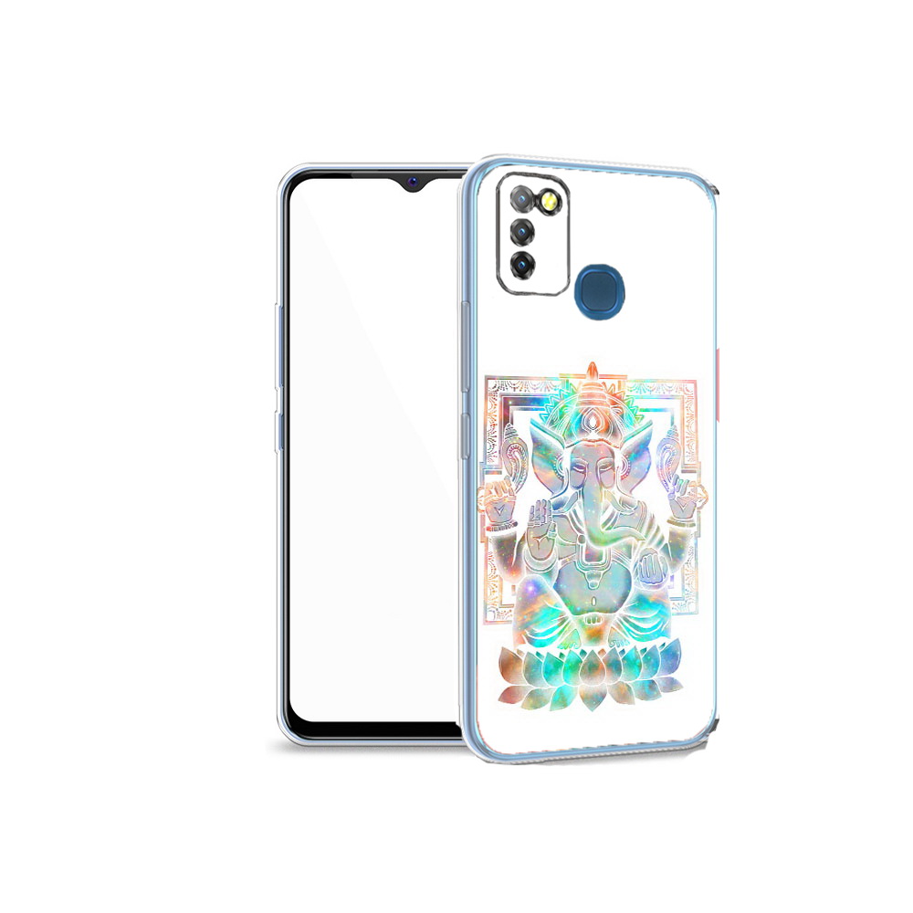 

Чехол MyPads Tocco для Infinix Hot 10 Lite умный слон, Прозрачный, Tocco
