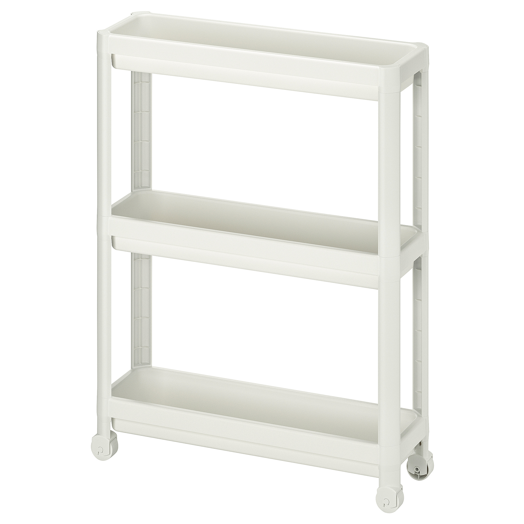 

Тележка IKEA VESKEN, 54x18x71 см, белый