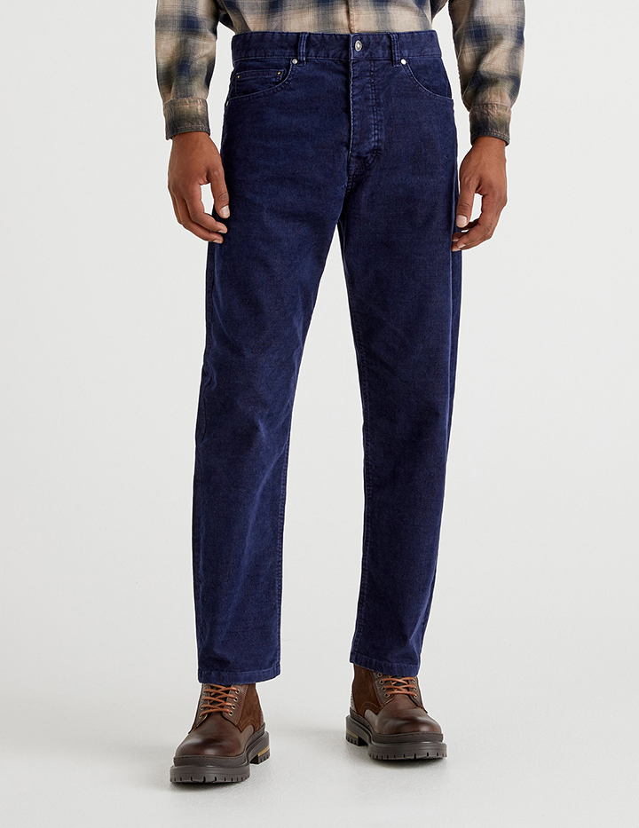

Брюки мужские United Colors of Benetton 21A_434R57CU8 синие 34, 21A_434R57CU8