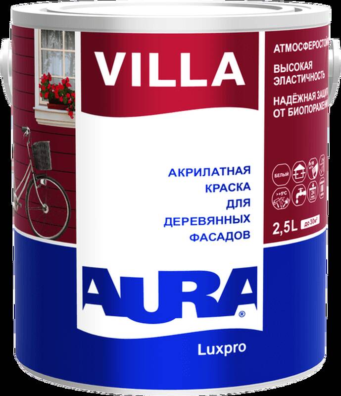 фото Краска aura luxpro villa tr alp027 2.5 л