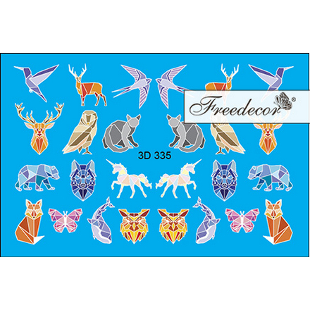 

Набор, Freedecor, 3D-слайдер №335, 2 шт.