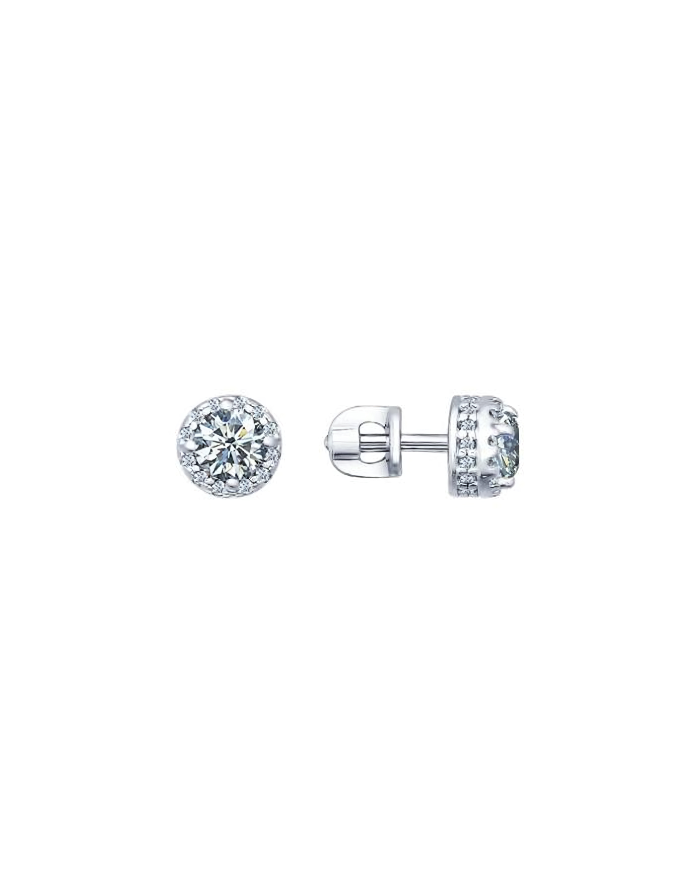 

Серьги пусеты из серебра TEO MAORI 894021724, фианит, 894021724