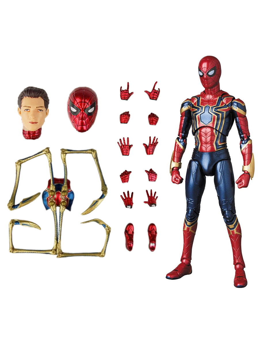 Фигурка StarFriend Железный Человек паук Spider man подвижная аксессуары 15 см несколько световых лет