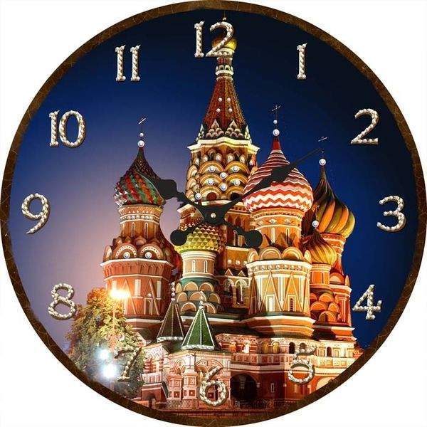 

Настенные часы Mikhail Moskvin D470 Храм В.Б.С