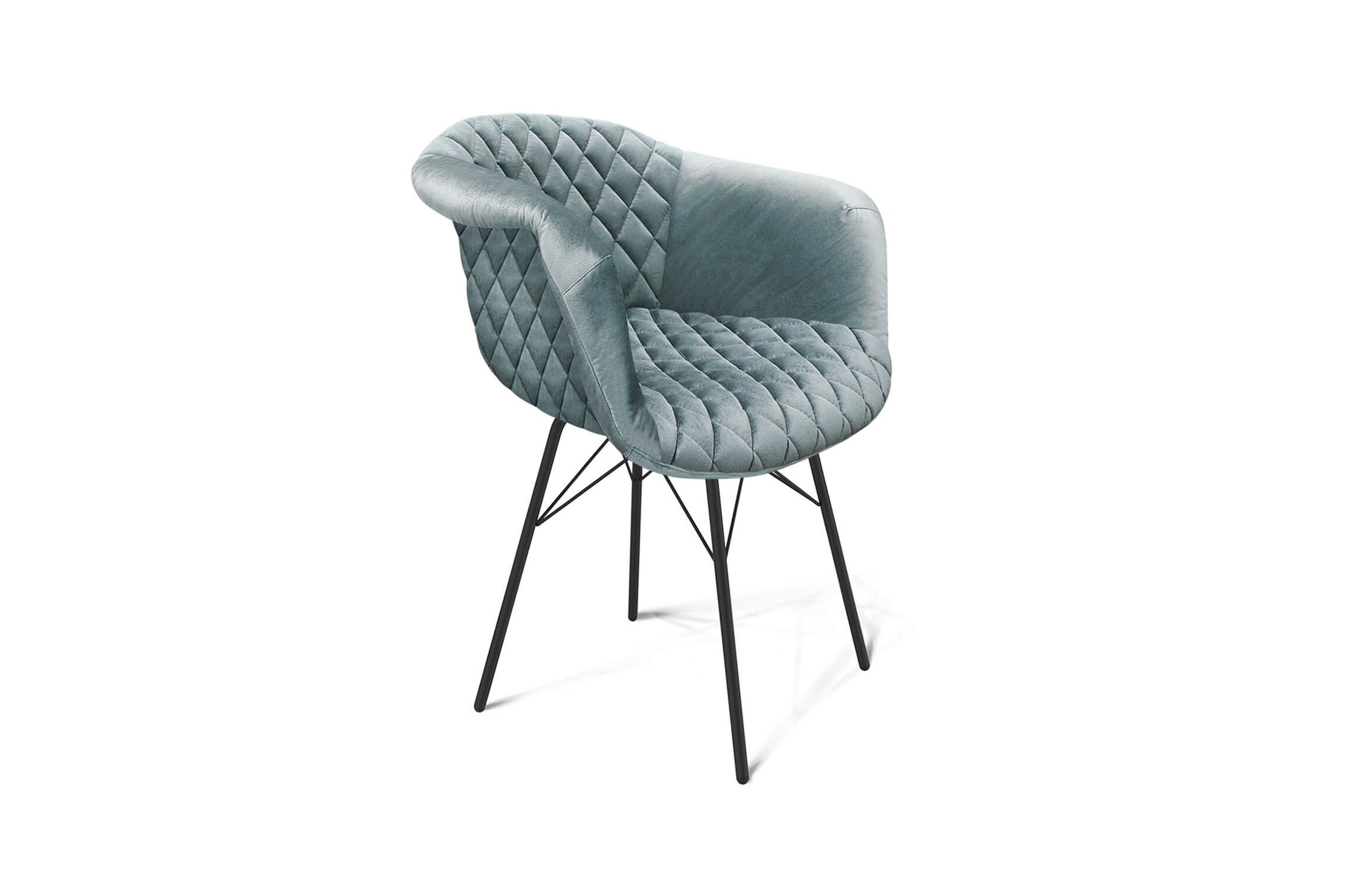 

Стул SHT-ST31-C4/S64 аквамарин / черный муар