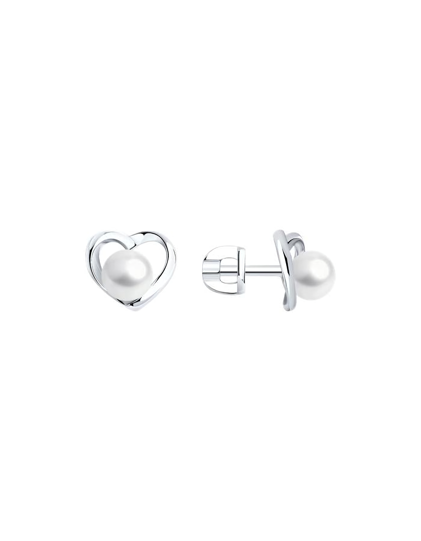 

Серьги пусеты из серебра TEO MAORI 894022192, жемчуг культивированный, 894022192