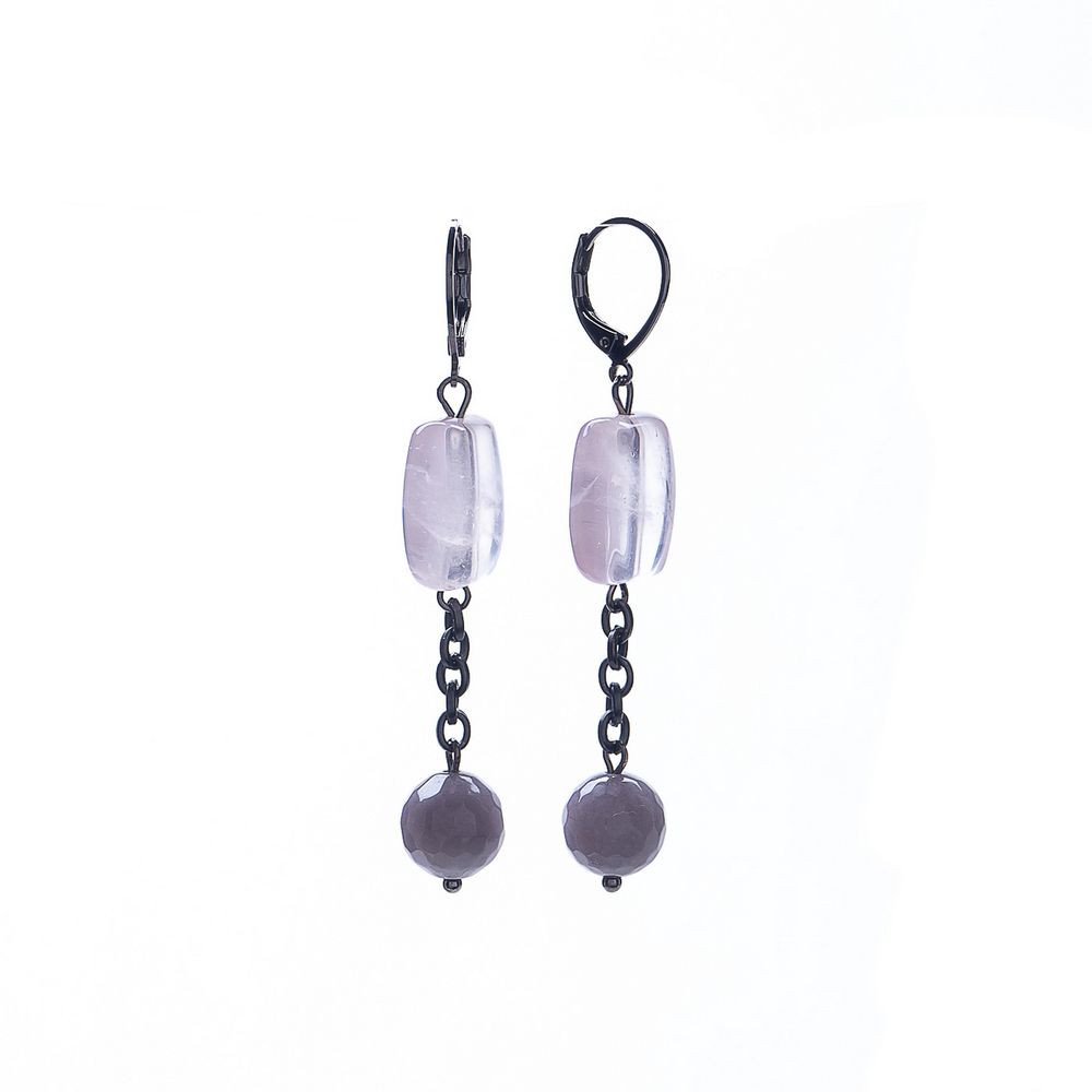 

Серьги из бижутерного сплава с жадеитом Lanzerotti LZ-21.11-466, LZ-21.11-466