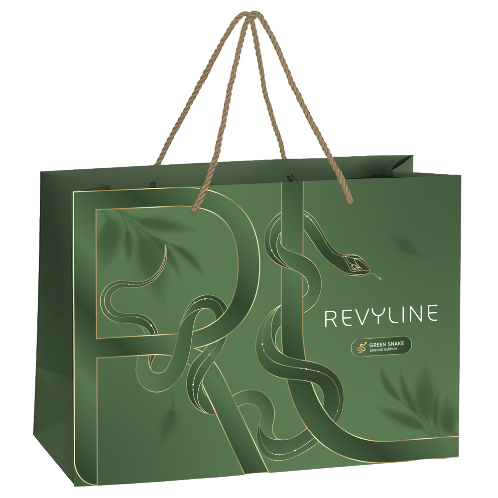 

Подарочный пакет Revyline Green Snake, Зеленый, Подарочный пакет 1