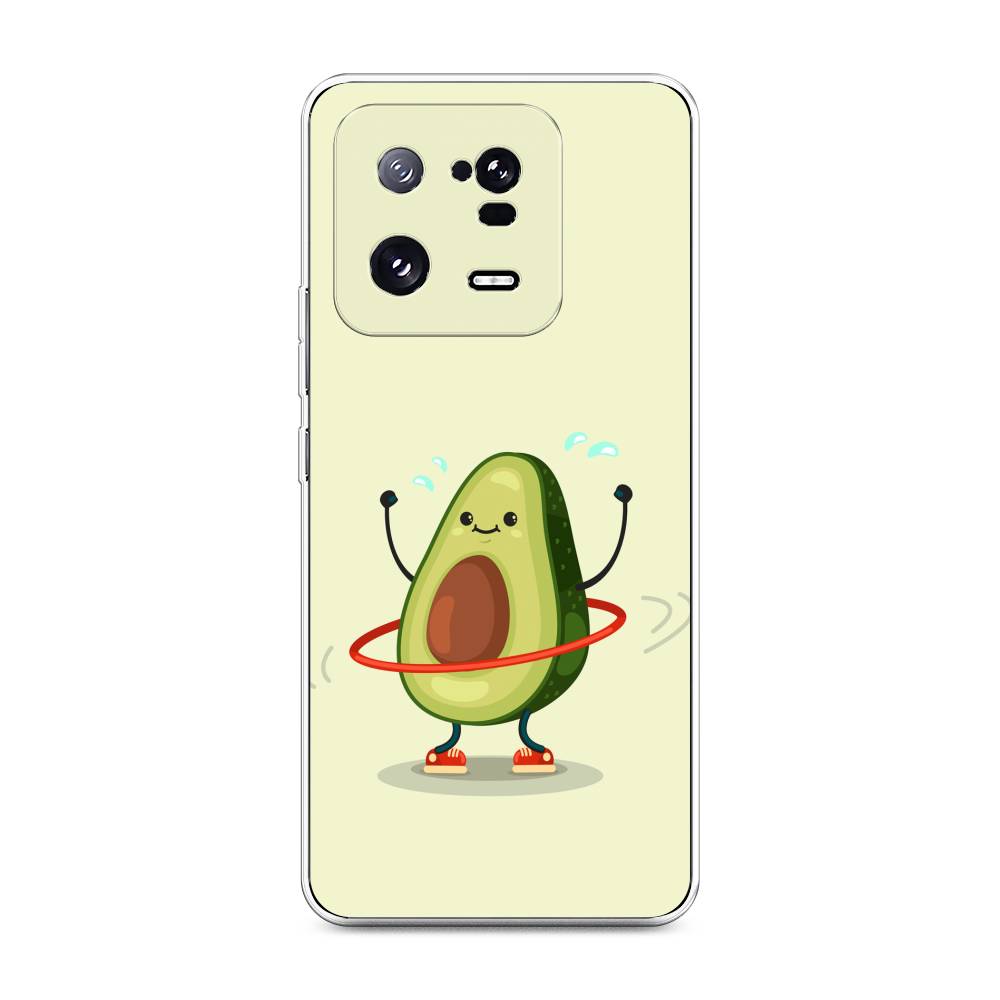 

Чехол Awog на Xiaomi 13 Pro 5G "Авокадо с обручем", Бежевый, 317350-10