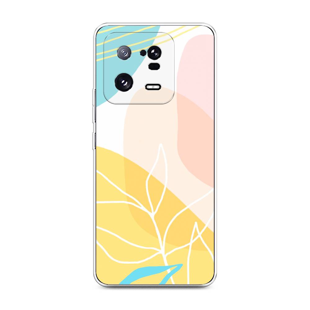 

Чехол Awog на Xiaomi 13 Pro 5G "Летнее настроение", Желтый;голубой;розовый, 317350-10