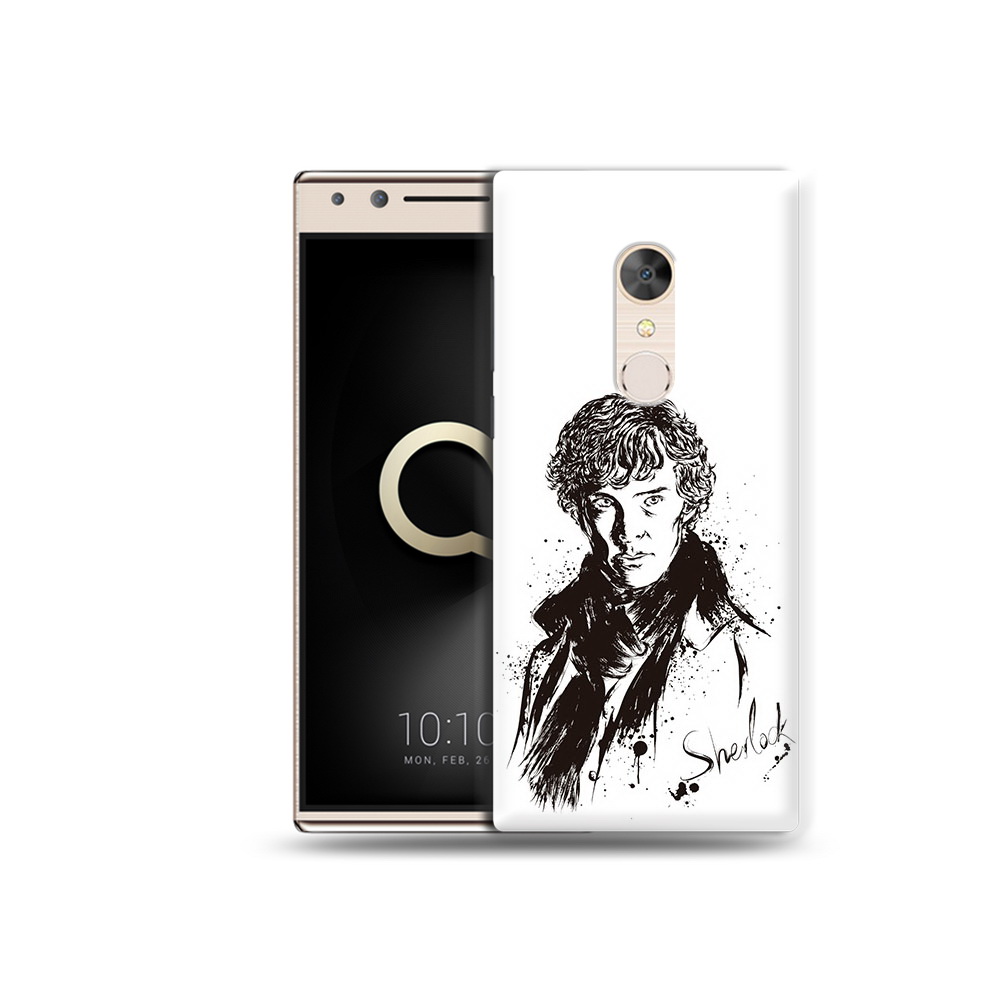 

Чехол MyPads Tocco для Alcatel 5 шерлок холмс портрет (PT110913.675.698), Прозрачный, Tocco