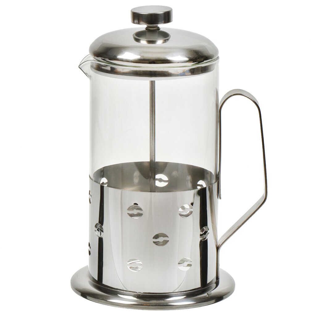 

Френч-пресс 0.8 л Caffe 950082, Серебристый