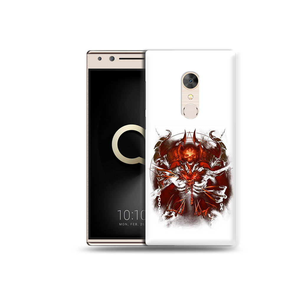 

Чехол MyPads Tocco для Alcatel 5 яркий демон (PT110913.675.708), Прозрачный, Tocco