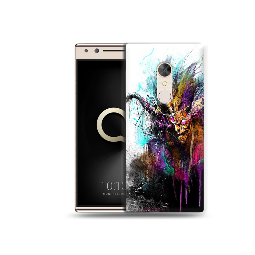 

Чехол MyPads Tocco для Alcatel 5 яркий дьявол (PT110913.675.709), Прозрачный, Tocco