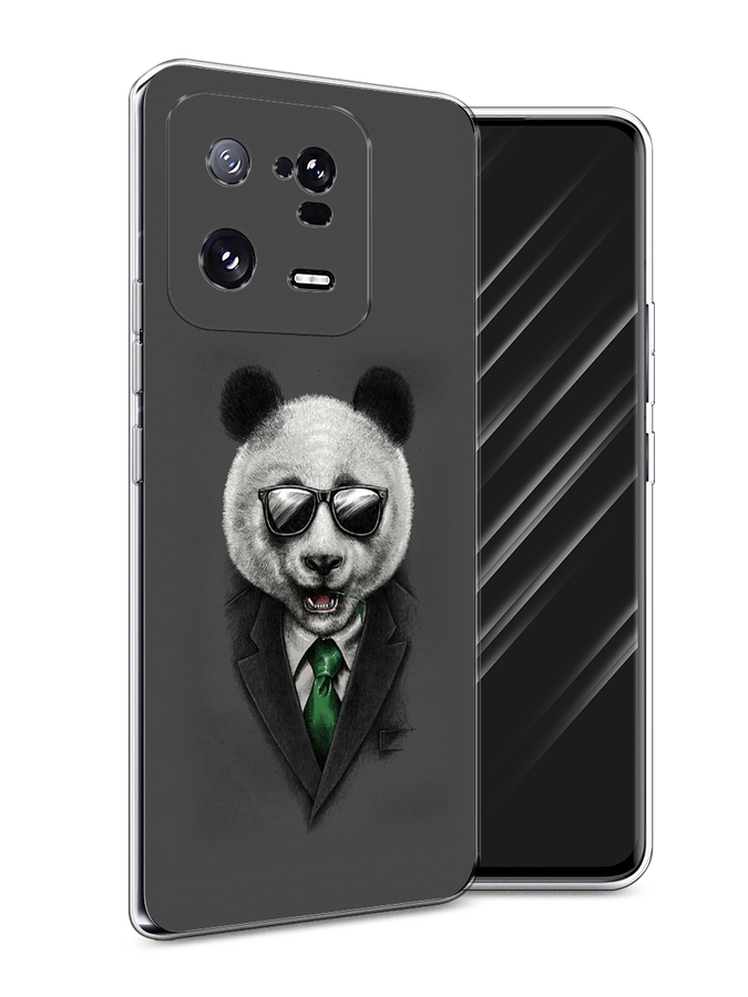 

Чехол Awog на Xiaomi 13 Pro 5G "Деловая панда", Серый;зеленый, 317350-10