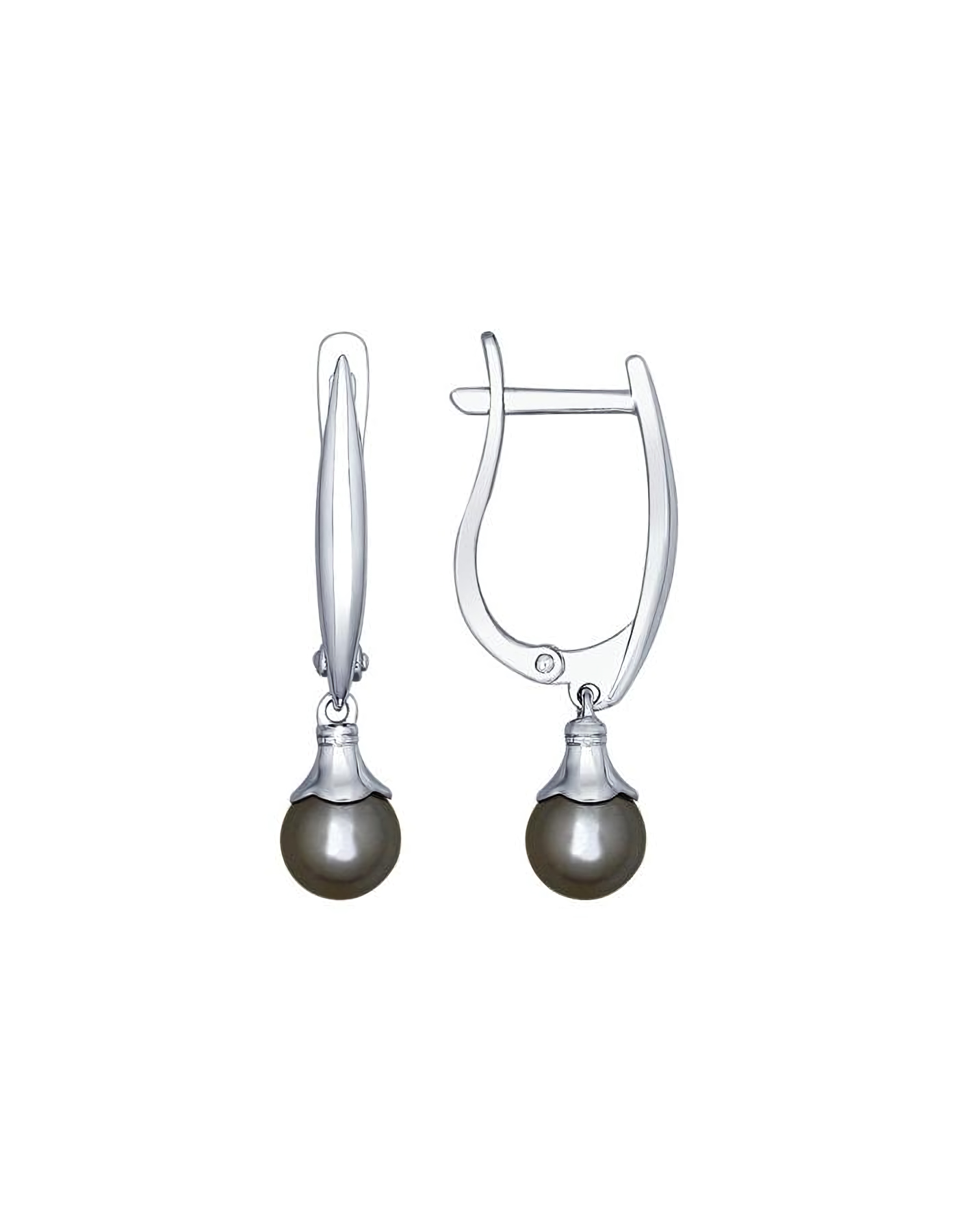 

Серьги из серебра TEO MAORI 894022473, жемчуг культивированный, 894022473