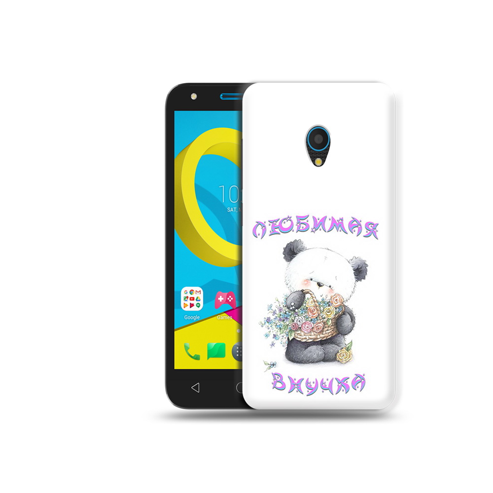 

Чехол MyPads Tocco для Alcatel U5 5047D Любимая внучка (PT134046.676.110), Tocco