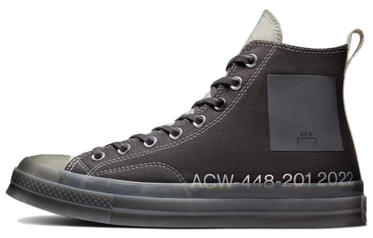 

Кеды унисекс Converse A-COLD-WALL* Chuck Taylor All Star 1970s серые 36 EU, Серый, A-COLD-WALL* x Converse Chuck Taylor All Star 1970s