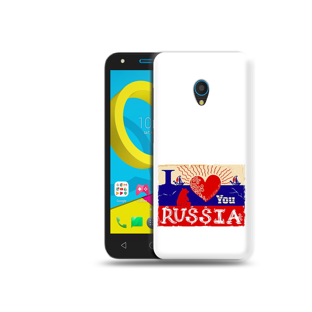

Чехол MyPads Tocco для Alcatel U5 5047D Люблю Россию (PT134046.676.112), Tocco