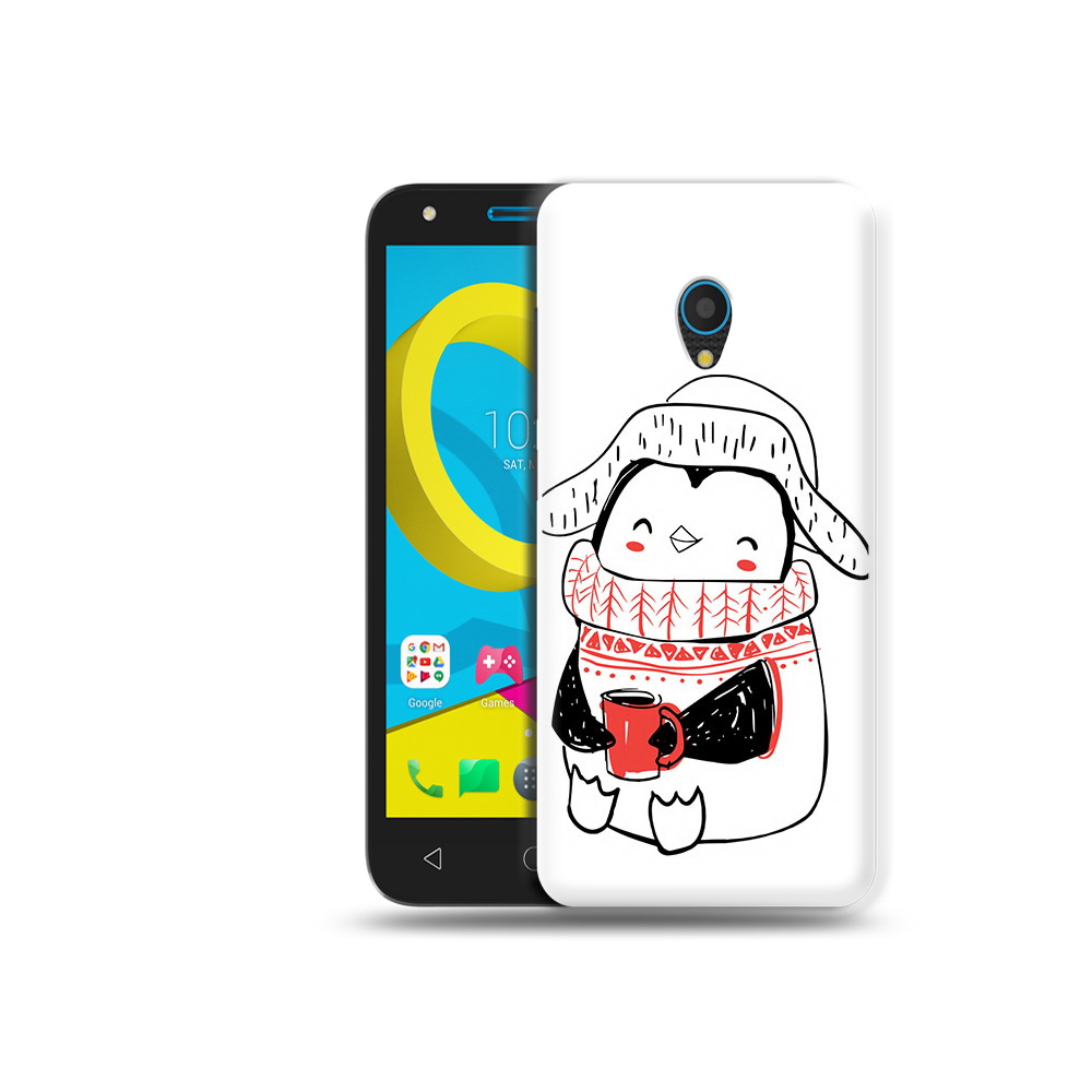 

Чехол MyPads Tocco для Alcatel U5 5047D Милый пингвин (PT134046.676.115), Tocco