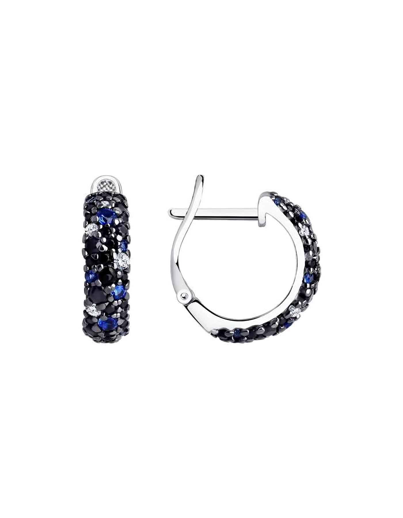 

Серьги из серебра TEO MAORI 894022665, фианит, 894022665