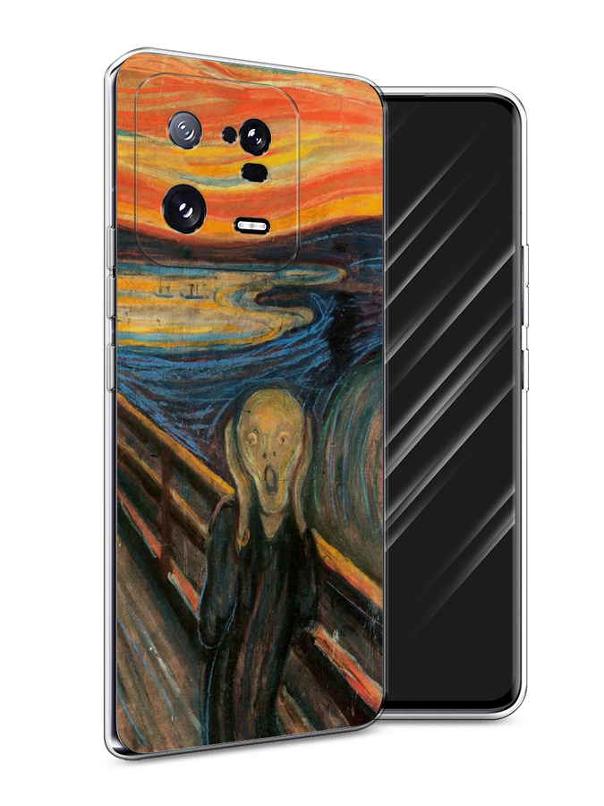 

Чехол Awog на Xiaomi 13 Pro 5G "Крик", Оранжевый;синий;серый, 317350-9