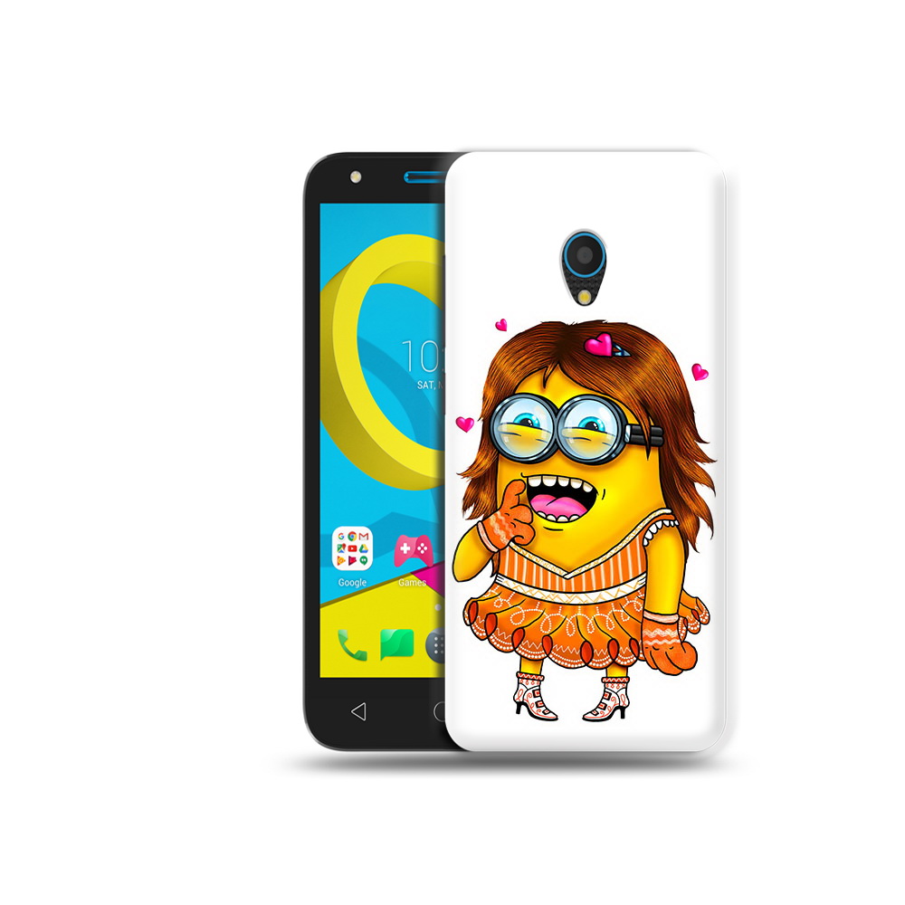 

Чехол MyPads Tocco для Alcatel U5 5047D Миньон девочка (PT134046.676.116), Tocco