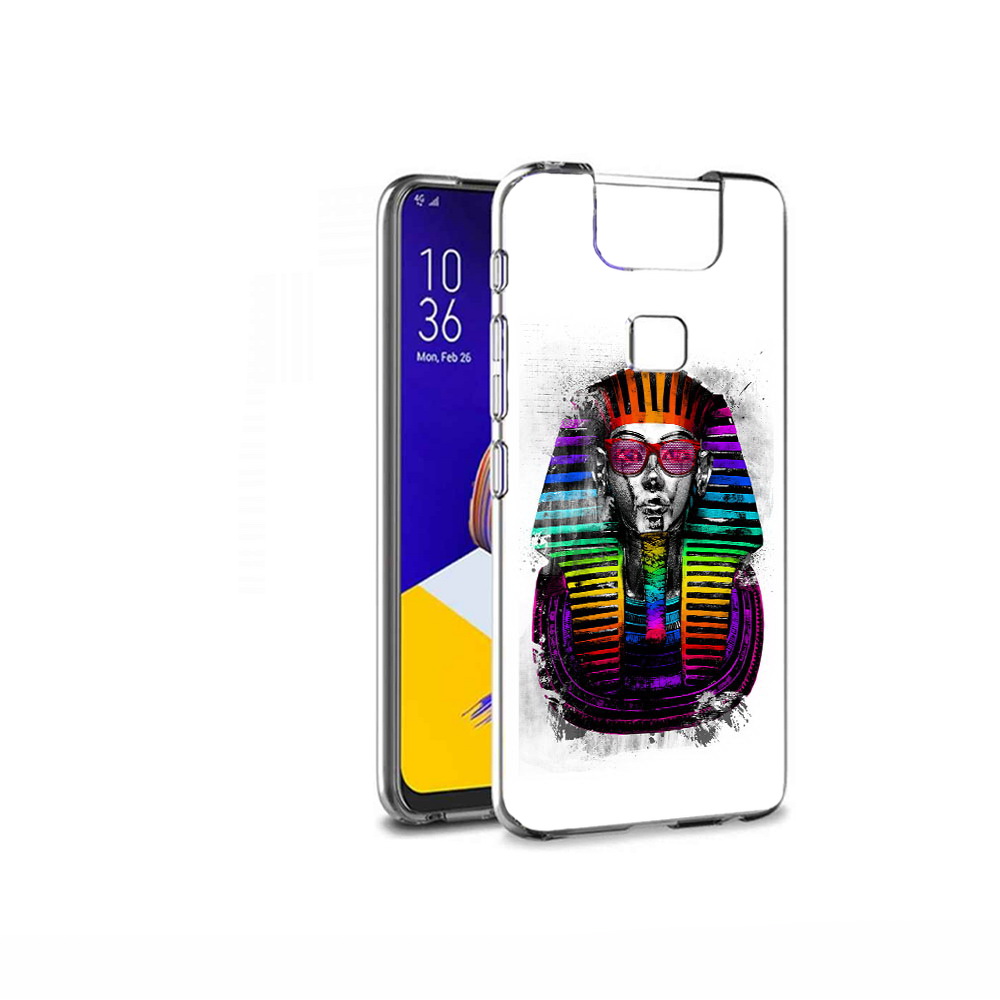

Чехол MyPads Tocco для Asus ZenFone 6 (ZS630KL) модная богиня, Прозрачный, Tocco