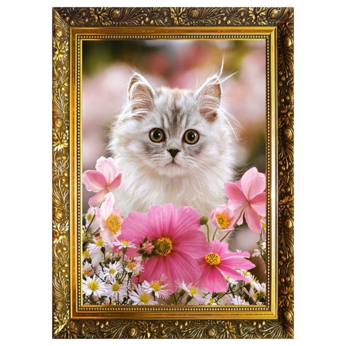 

Алмазная мозаика «Очаровашка» 29,5 × 20,5 см, 25 цветов + наклейка