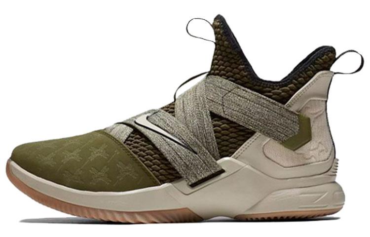 

Кроссовки унисекс Nike zoom soldier 12 LeBron EP хаки 40.5 EU, zoom soldier 12 LeBron EP