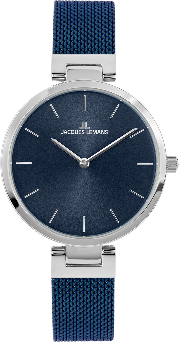 Наручные часы женские Jacques Lemans 1-2110G синие