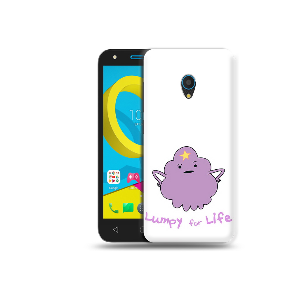 

Чехол MyPads Tocco для Alcatel U5 5047D Принцесса пупырчатого королевства, Tocco