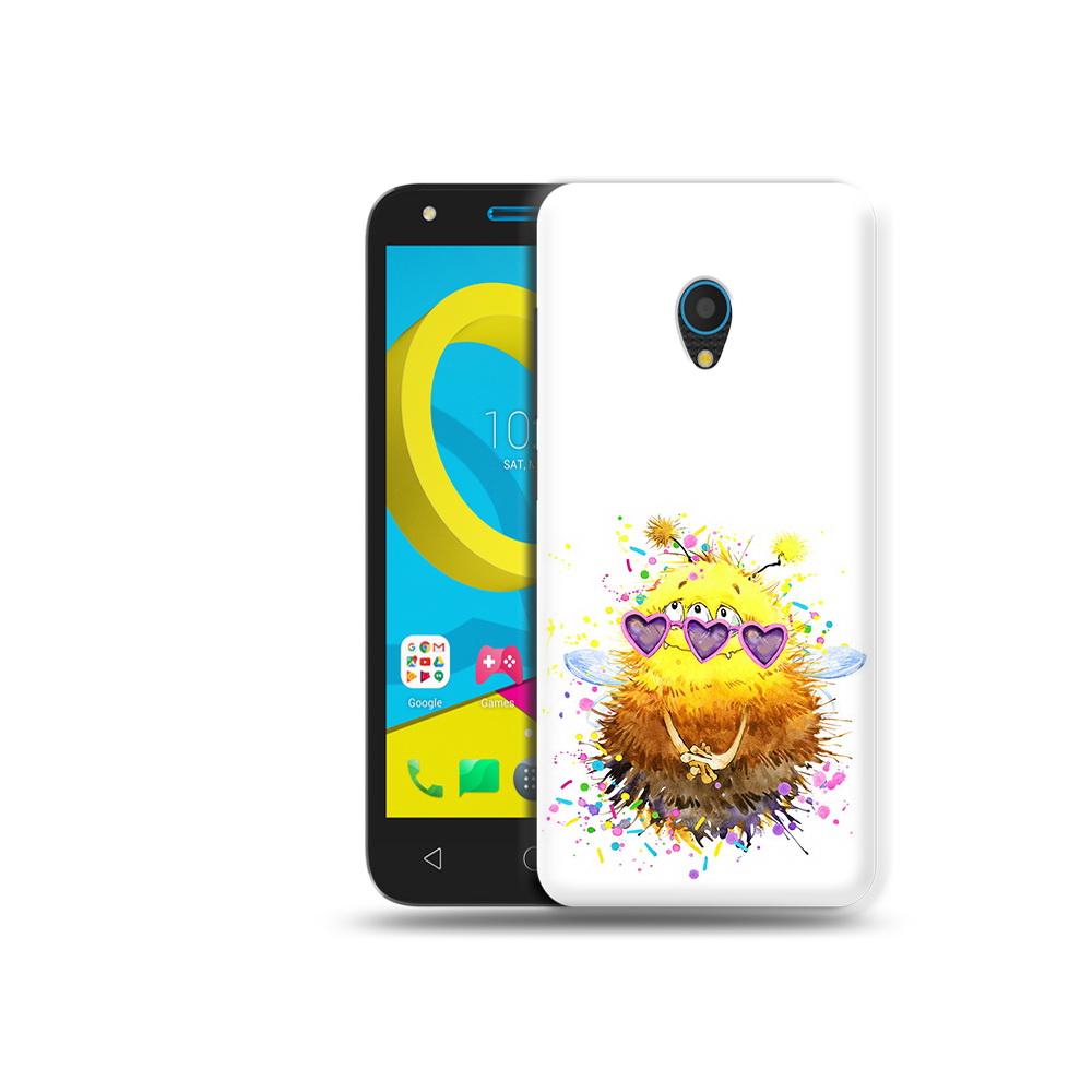 

Чехол MyPads Tocco для Alcatel U5 5047D Пушитый шмель (PT134046.676.143), Tocco