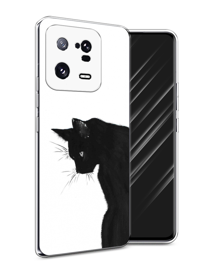 

Чехол Awog на Xiaomi 13 Pro 5G "Black cat", Черный;белый, 317350-1