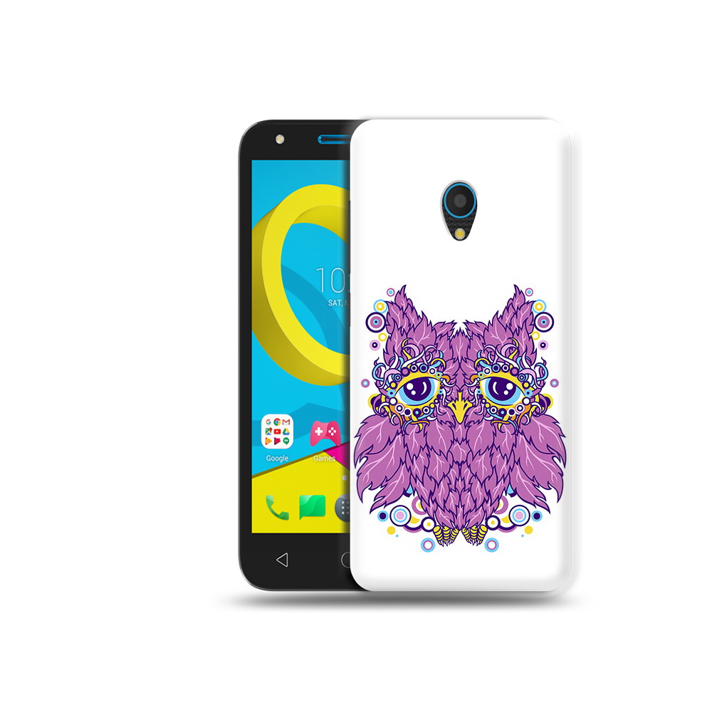

Чехол MyPads Tocco для Alcatel U5 5047D Розовая сова (PT134046.676.147), Tocco