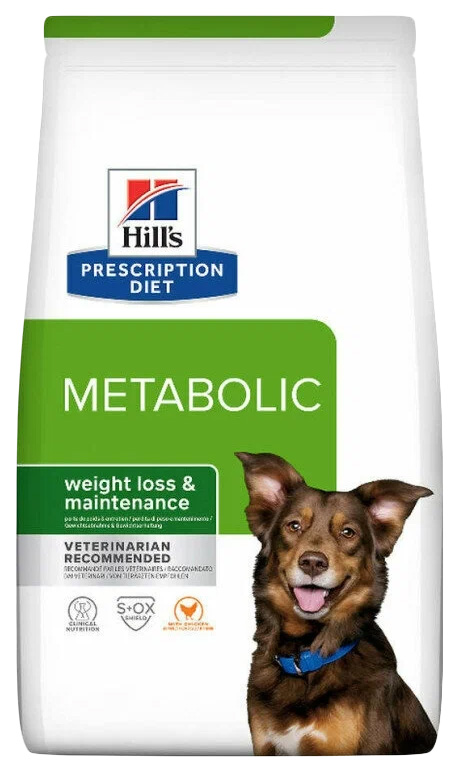 Сухой корм для собак Hill's Prescription Diet Metabolic Контроль веса, с курицей, 4 кг