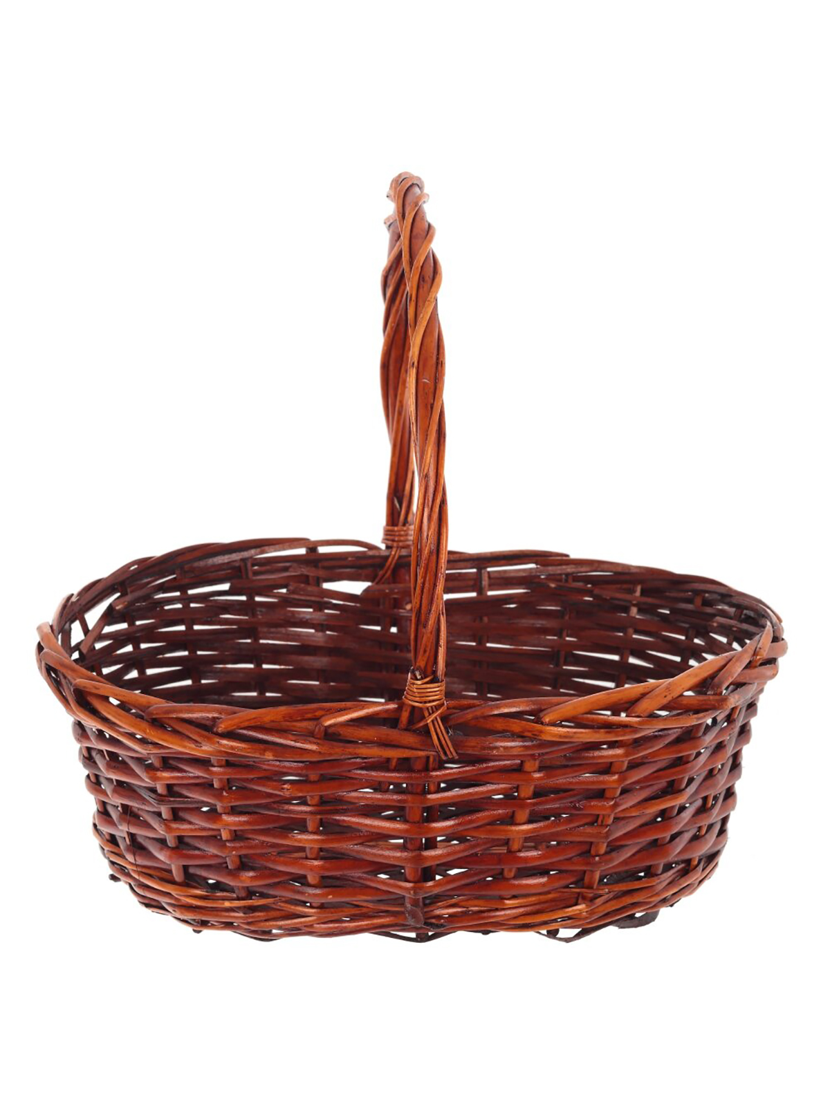 

Корзина для хранения плетеная Remecoclub коричневая, Коричневый