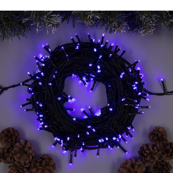 Световая гирлянда новогодняя Luazon Lighting 5167221 100 м фиолетовый