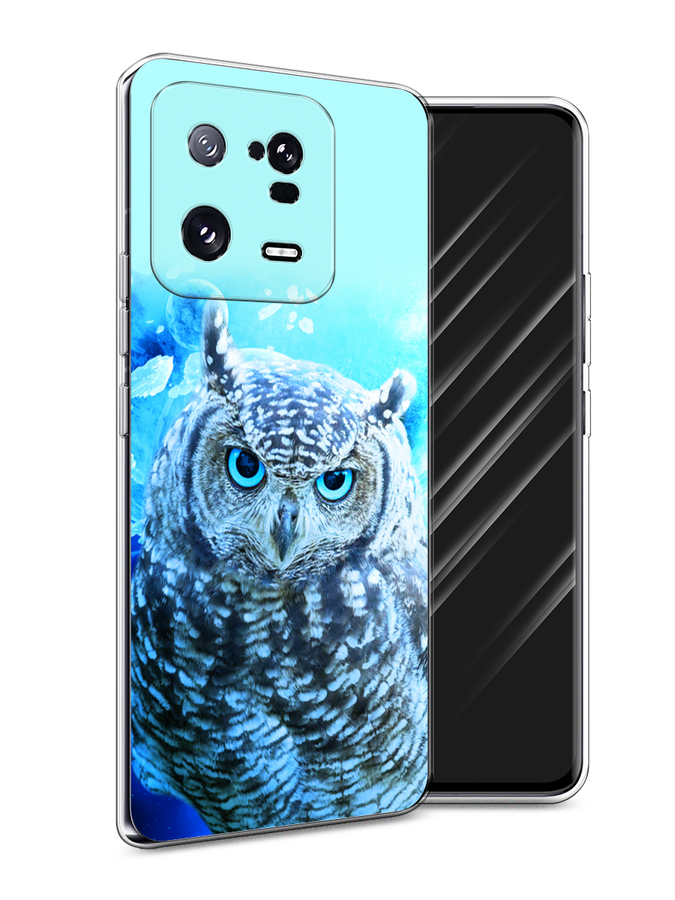 

Чехол Awog на Xiaomi 13 Pro 5G "Сова арт 7", Синий;голубой, 317350-1