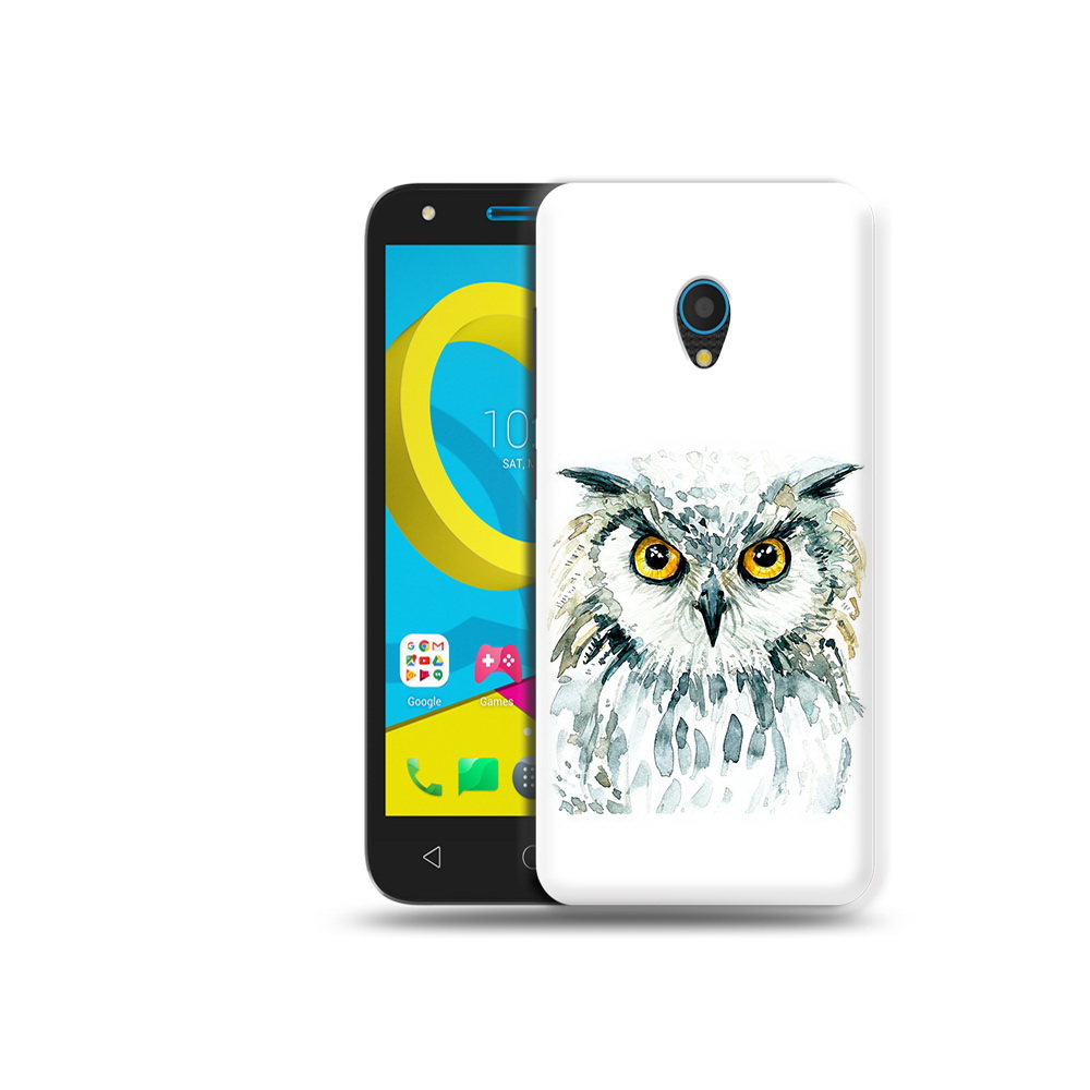 

Чехол MyPads Tocco для Alcatel U5 5047D Серьезная сова (PT134046.676.156), Tocco