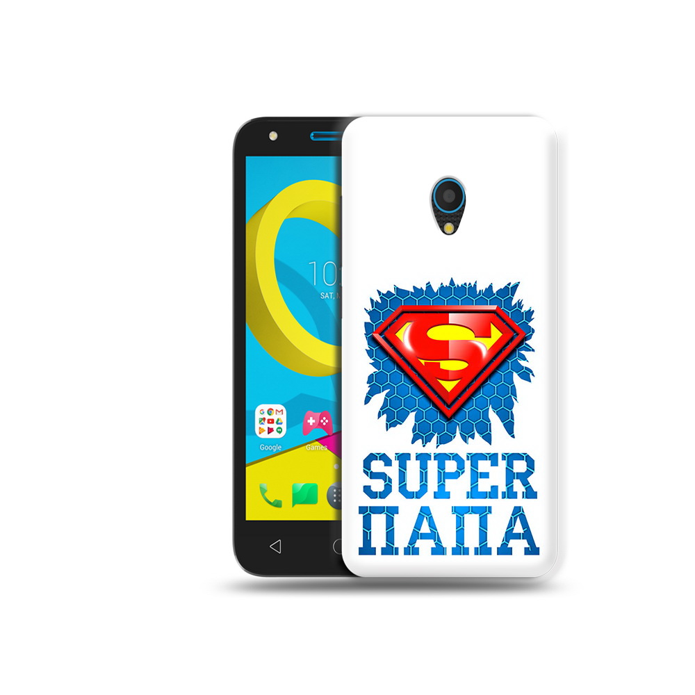 

Чехол MyPads Tocco для Alcatel U5 5047D Супер Папа (PT134046.676.165), Tocco