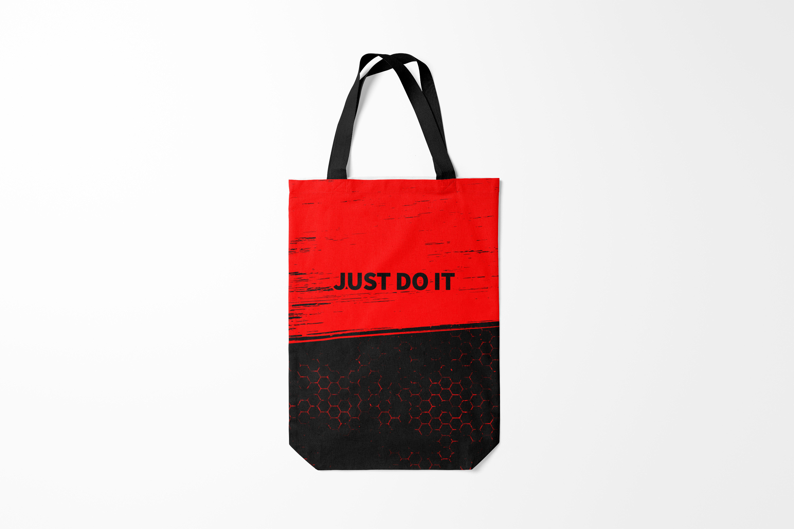 

Сумка шoппер унисекс Burnettie Популярные цитаты JUST DO IT, красный; черный, Популярные цитаты JUST DO IT