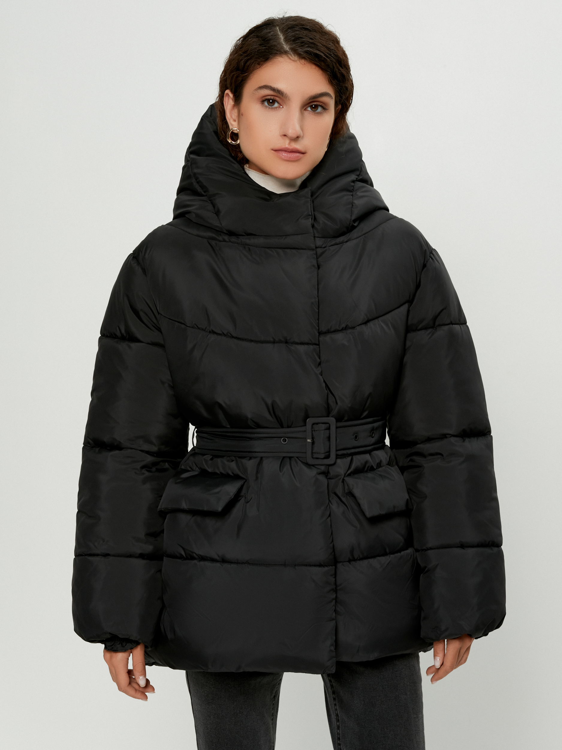 

Куртка женская ZARINA 2460424124-50 черная M, 2460424124-50