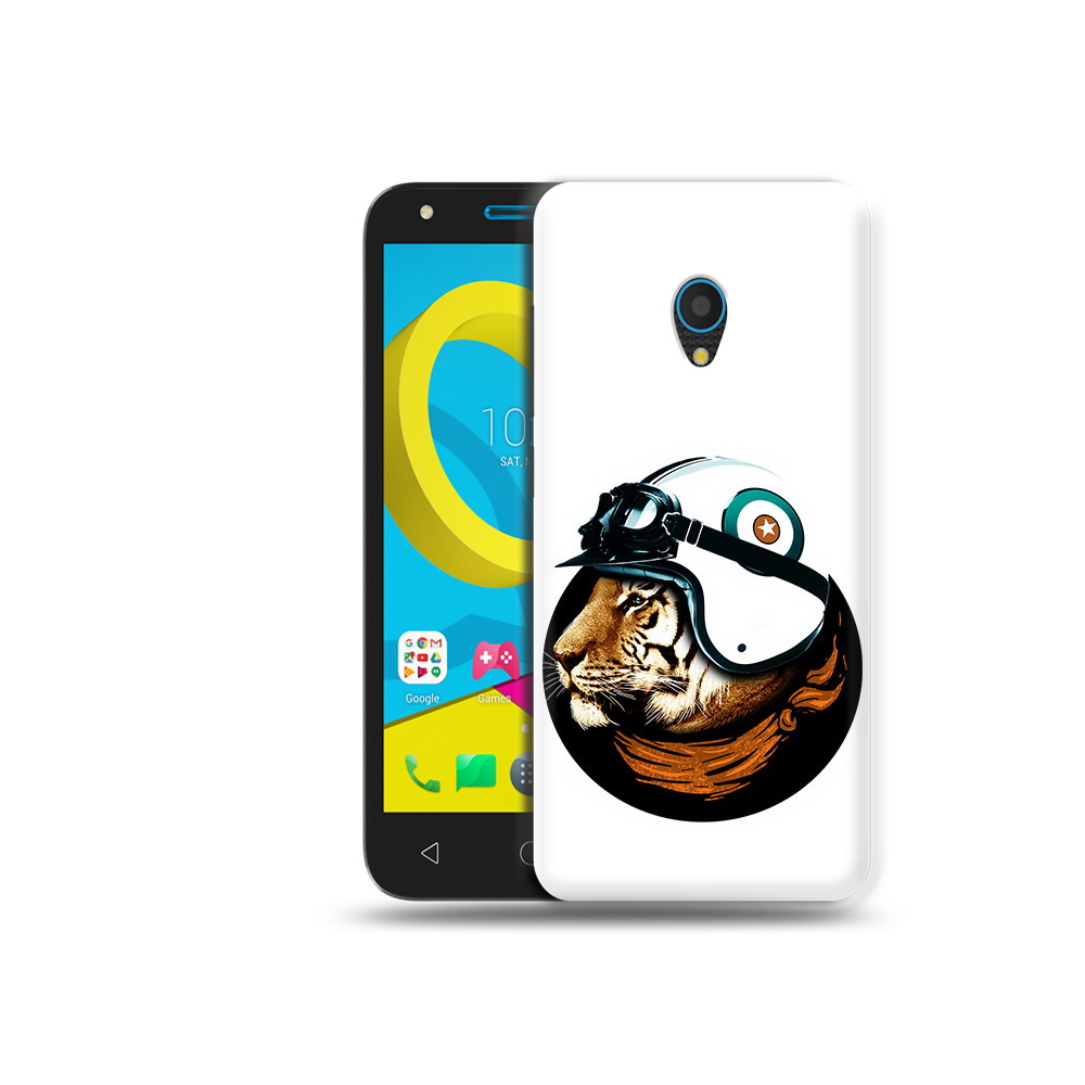 

Чехол MyPads Tocco для Alcatel U5 5047D Тигр в шлеме (PT134046.676.171), Tocco
